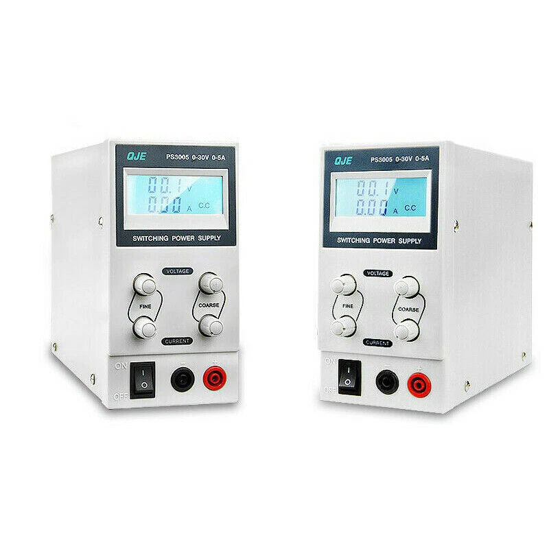 PS3005 Portable Adjustable DC Switching Power Supply LCD Display 0-30V 0-5A 220V - Image 2 of 4