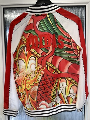 adidas Originals X Rita Ora Dragon Print Track Jacket S23579 Size