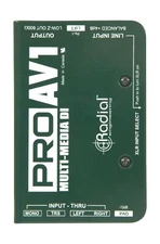 Radial Engineering R8001112 Pro AV1 Direct Box