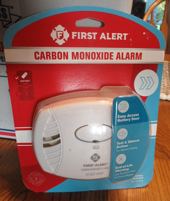 First Alert Carbon Monoxide Alarm - White