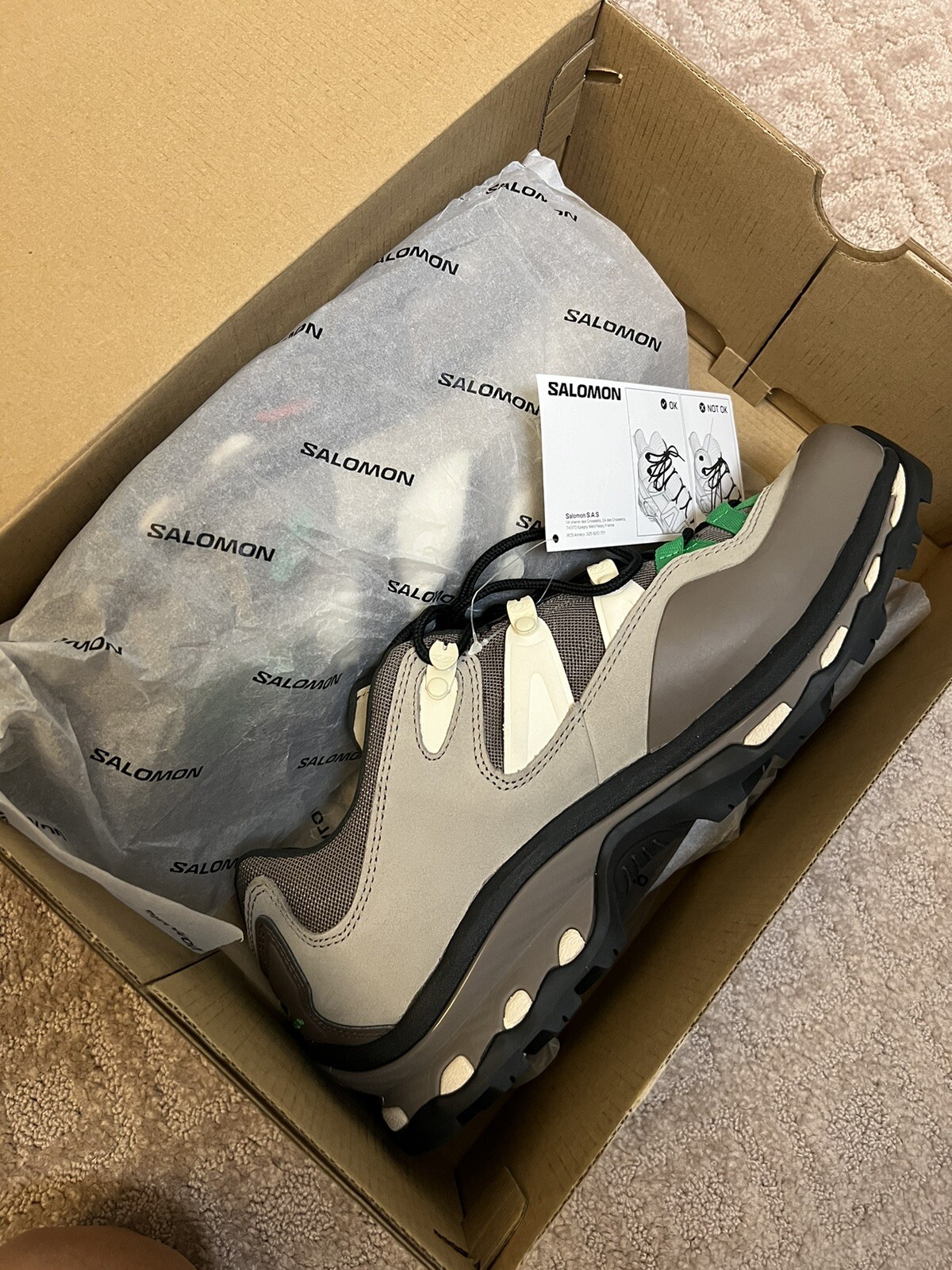 SALOMON Solomon XT Quest 2 nuove scarpe da trekking $225 7 5