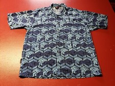 Vintage Southpole Button Up Shirt Authentic Denim Collection Blu XL Korea