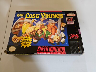 スーパーファミコン - スーパーファミコン 北米版 LOST VIKINGS ロストバイキングス スーパーファミコン - スーパーファミコン 北米版 LOST VIKINGS
