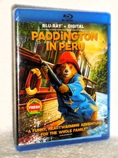 Paddington in Peru Blu-ray, 2025 NEW Antonio Banderas family comedy adventure