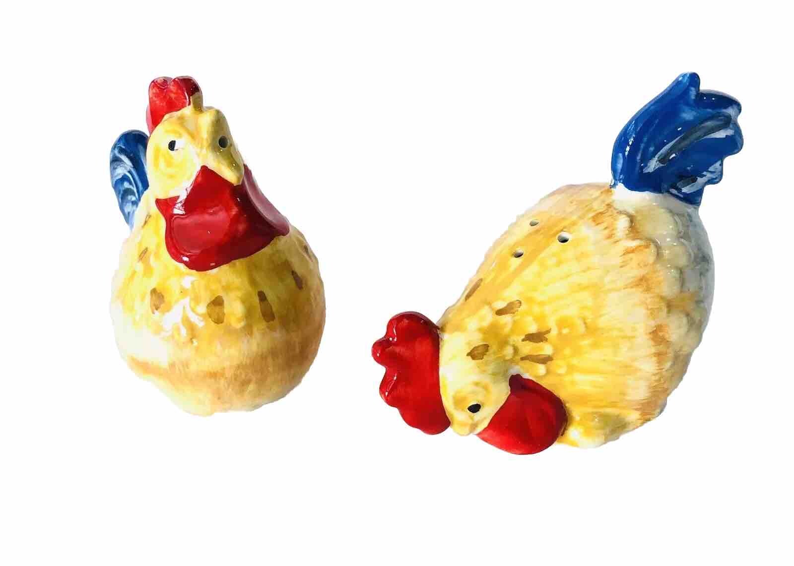 JACQUES PEPIN COLLECTIONSUR LA TABLE CHICKEN/ROOSTER SALT & PEPPER