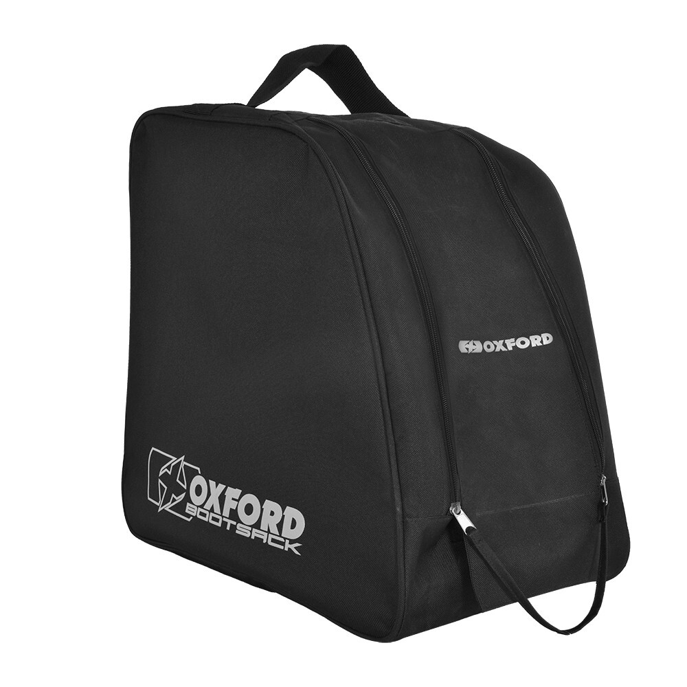 Sac à bottes moto universel noir pour road-trip et voyage