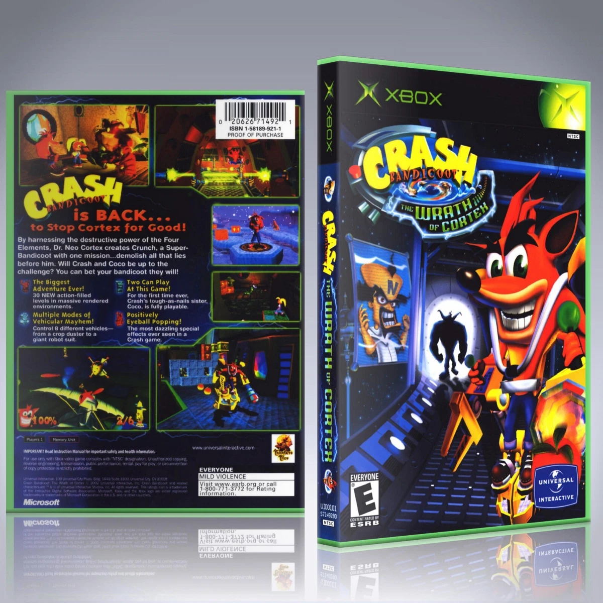 Crash Bandicoot Wrath of Cortex - Xbox