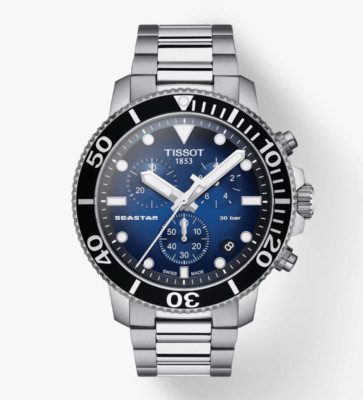 Tissot Seastar 1000 Chronograph  Men's Watch T120.417.11.041.01 ( FEDEX 2 DAY)
