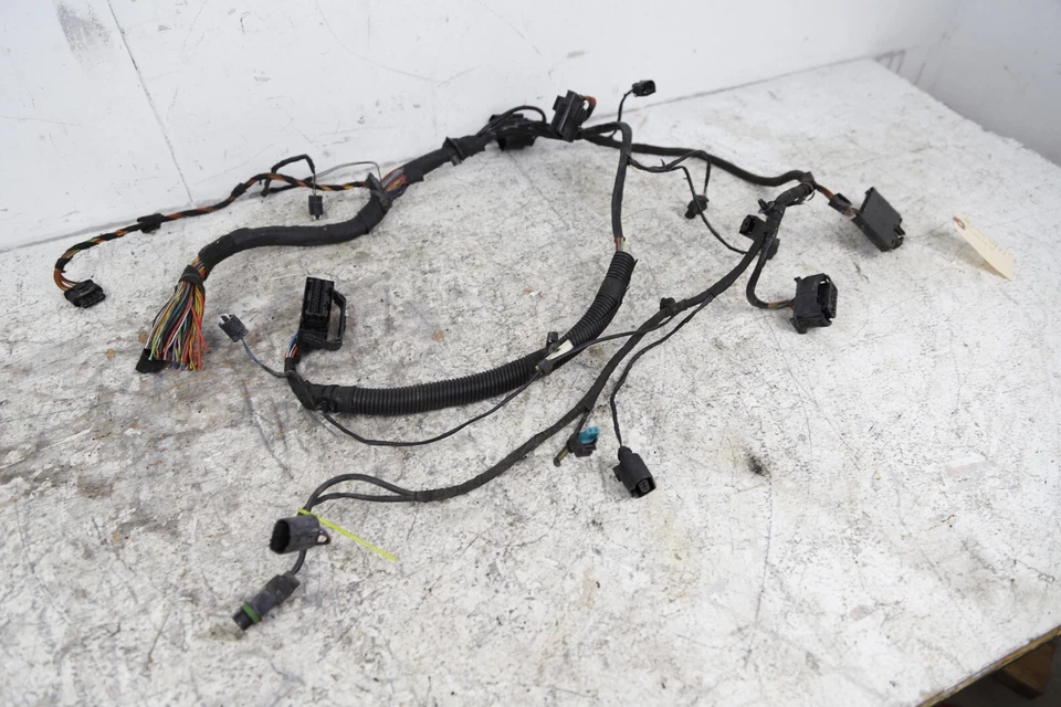 Parachoques delantero izquierdo LED BMW F36 F33 F32 428i 435i con cableado de cámara Foto 2 de 3