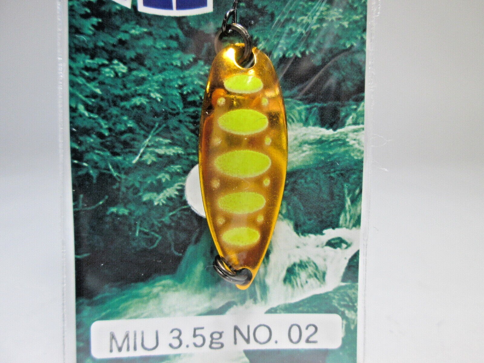 24129) FOREST 22 MIU 3.5g Trout Spoon IREGUI 1091 Limited Color Variation