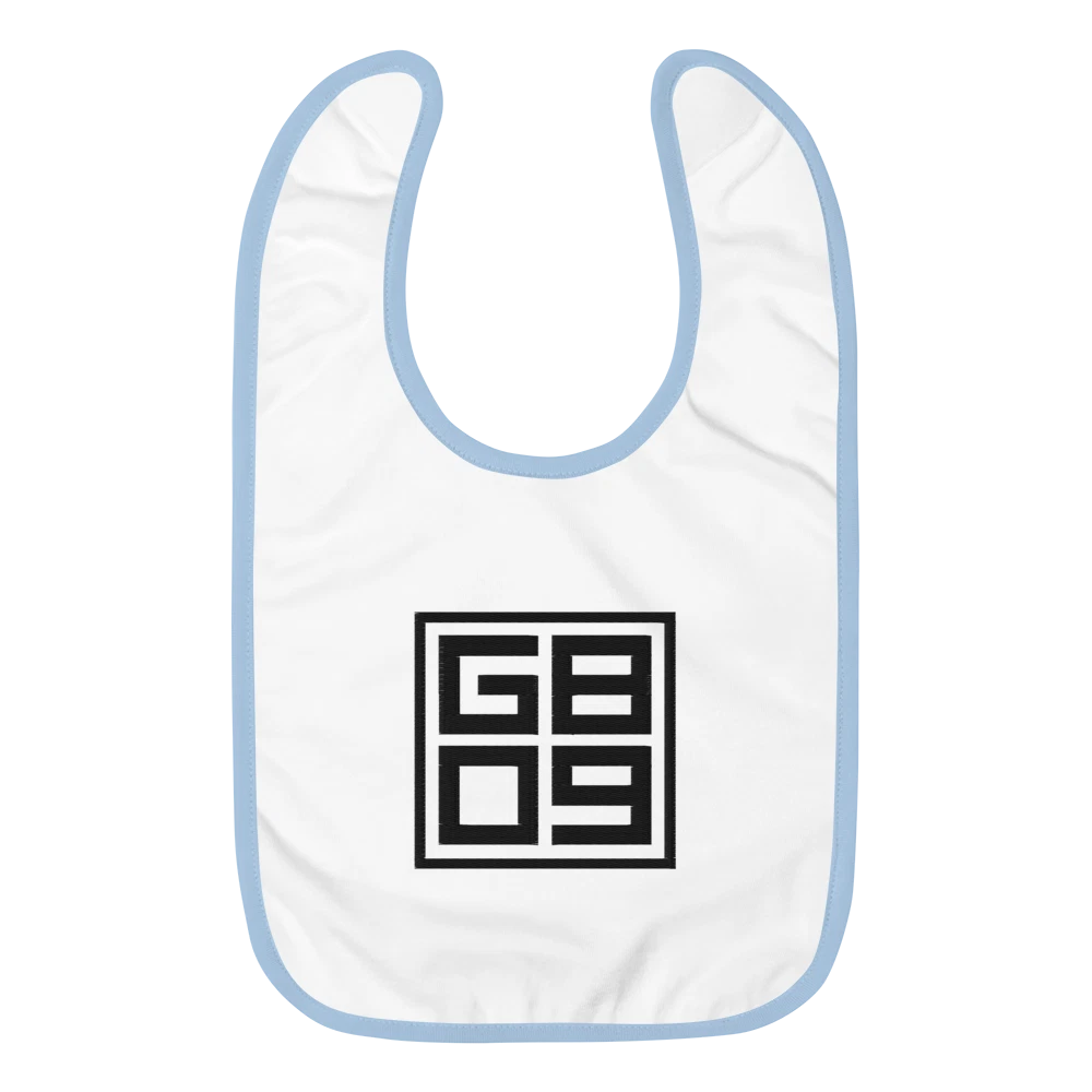 Embroidered Baby Bib