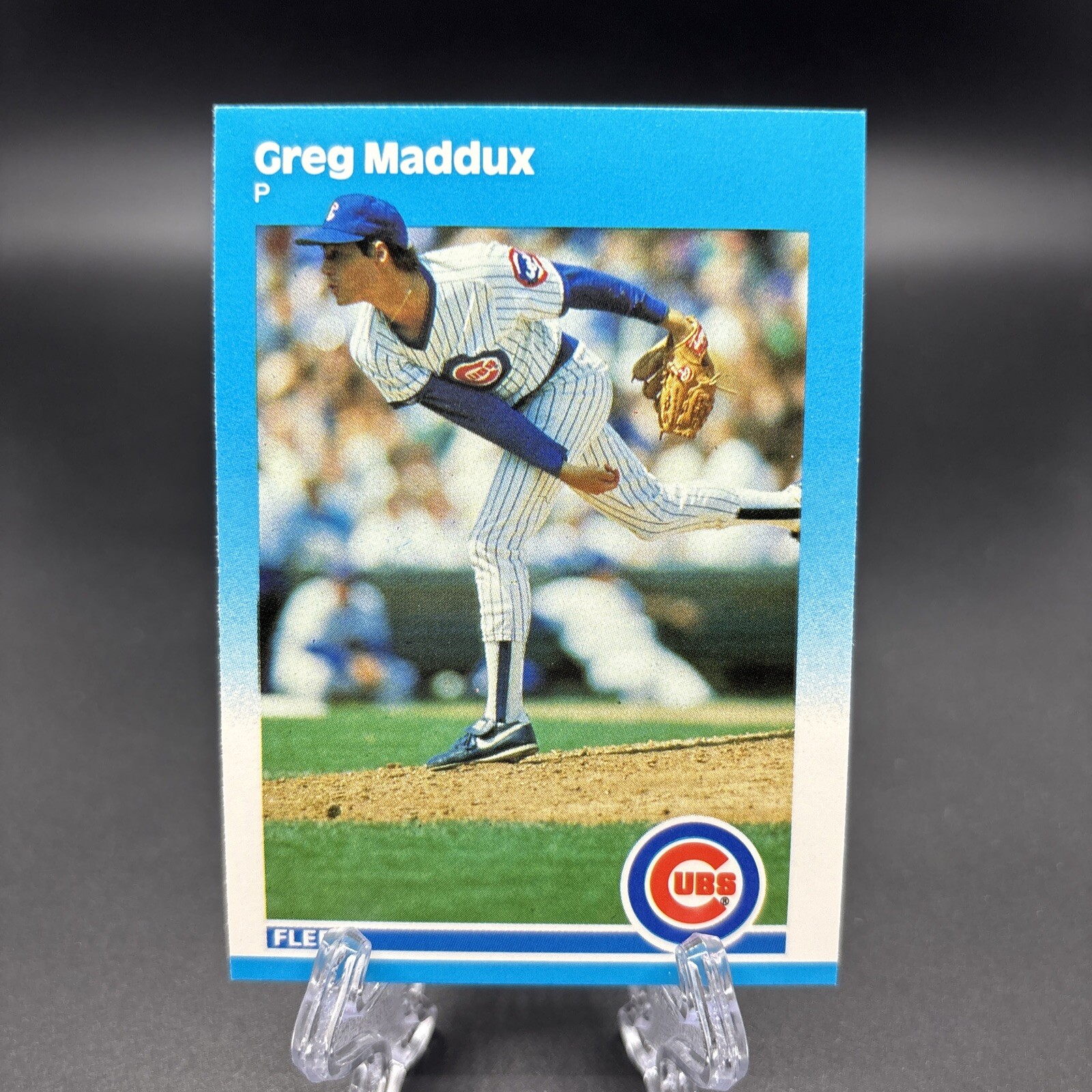 1987 Fleer Update Greg Maddux Rookie Card R30393 