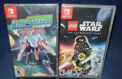 Switch,New,Sealed; RayStorm X Raycrysis HD Collec, LEGO Star Wars Skywalker Saga