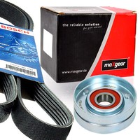 Bosch 6PK1600 Keilrippenriemen + Rolle FüR Opel Corsa C Meriva A Combo 1.7