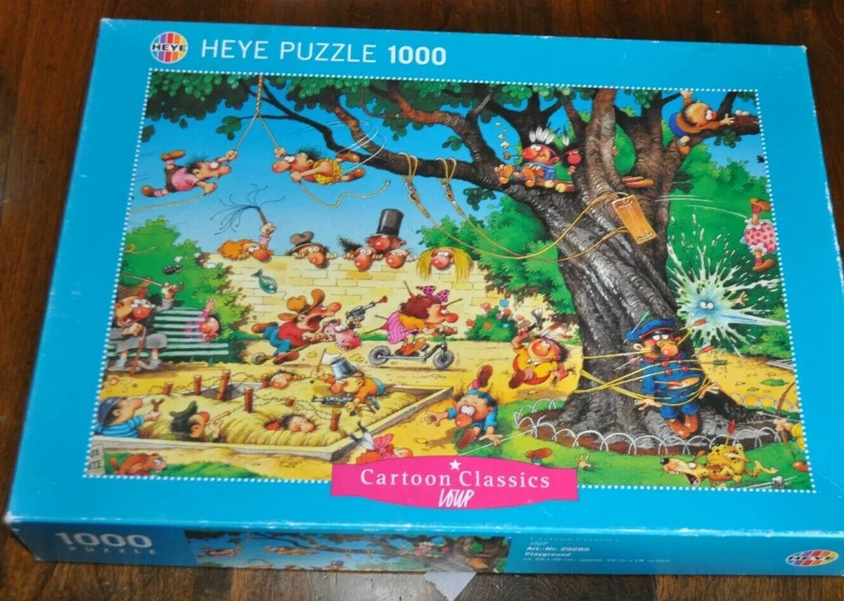 LOUP Playground HEYE PUZZLE 1000 pieces (missing 3 pieces)