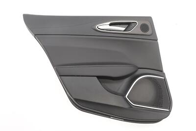 2018 - 2025 ALFA ROMEO GIULIA REAR LEFT SIDE DOOR TRIM COVER PANEL OEM BLACK_556