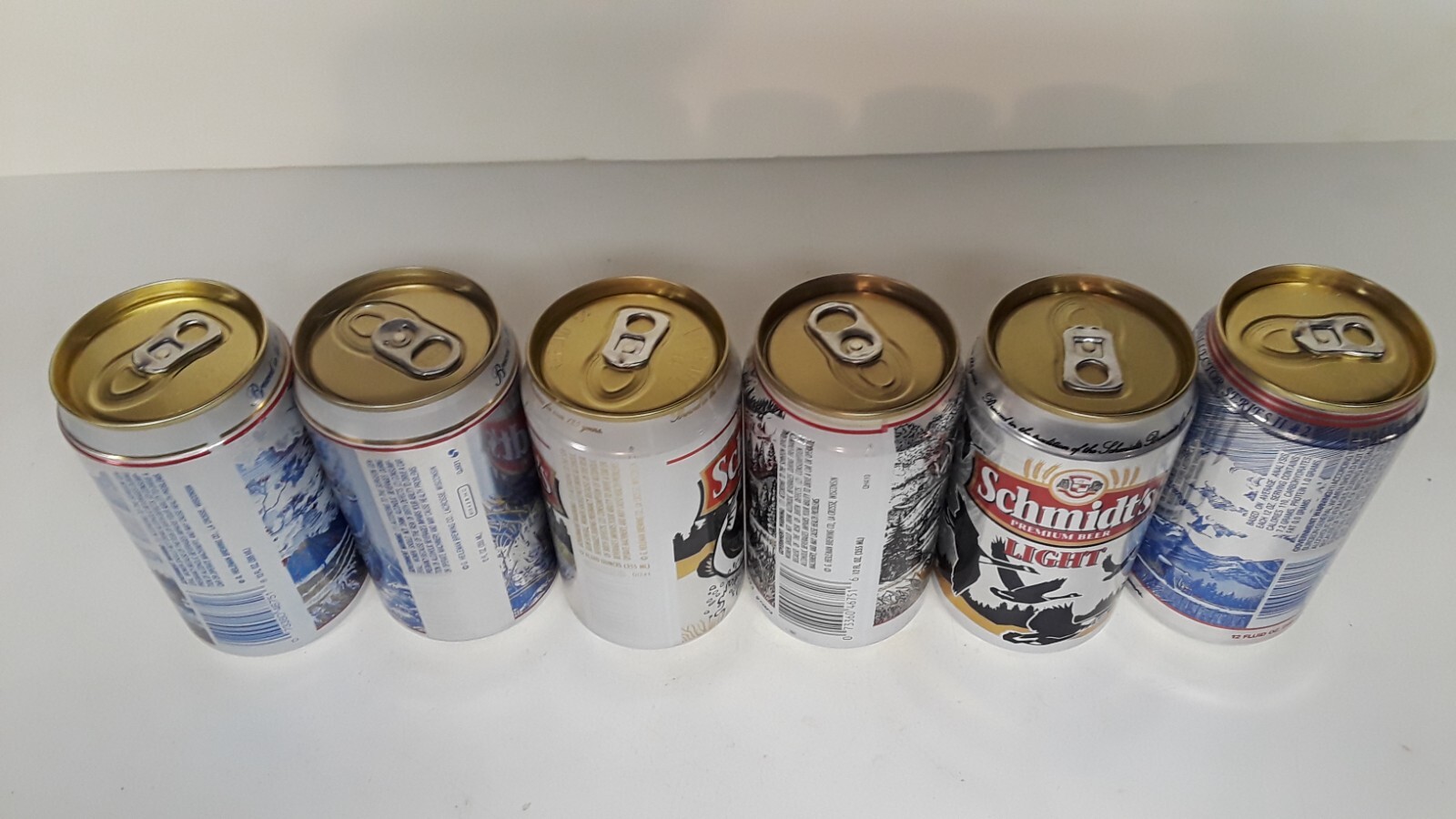 Schmidts Scenic Beer Can Lot, Premium and Light Beer Cans eBay