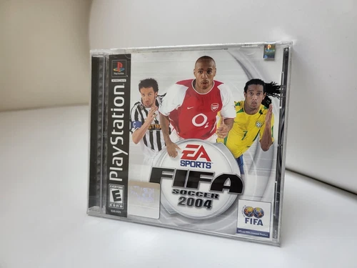 FIFA SOCCER 2004 PlayStation 1 PS1 BRAND NEW FACTORY SEALED NTSC US/CAN #H4