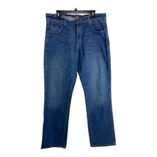 Wrangler Mens Jeans Size 36x36 Western Wear Boot Cut Work Pants Medium Wash