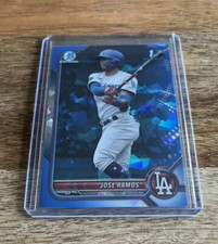Jose Ramos 2022 Bowman Chrome Sapphire BCP-129 1st Bowman Rookie RC LA Dodgers