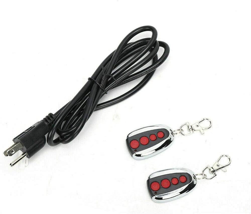 Garage Roller Door Opener with 2 Remote, Electric Roller Garage Door