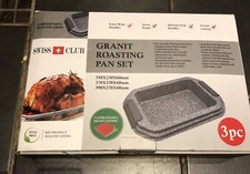 3 Non-Stick Roasting Pans