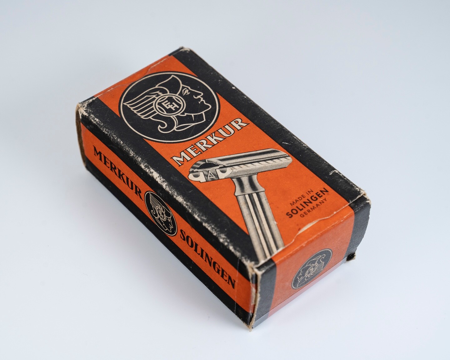 Top Rare Merkur Progress N. 520 Safety Razor Adjustable Resier Planer 50's NOS