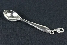 Spoon Cutlery Food Kitchen Charm Zipper Pull Pendant Miniblings