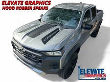 For Chevy Colorado Graphics Hood Robber Stripes Vinyl Decals Stickers 2023-2025