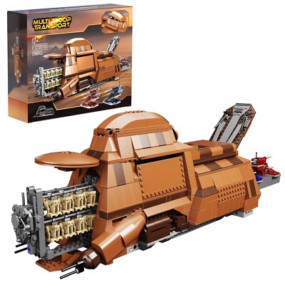 Battle Trade Federation Droid Ship Multi Troop Transport Building Kit, Battle...