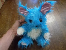 Moose Scruff a Luvs Mystery Rescue Pet Blue Baby Bunny Mouse Dog Cat ? Plush EUC