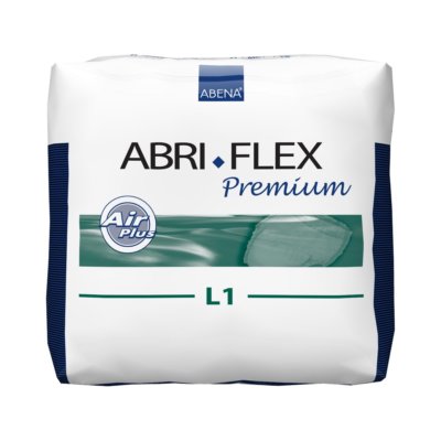 Abri-Flex Premium Protective Underwear, L1, 14 Count