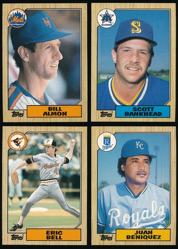 1987 Topps Traded & Rookies BB - You Pick - Complete Your Set (F20)