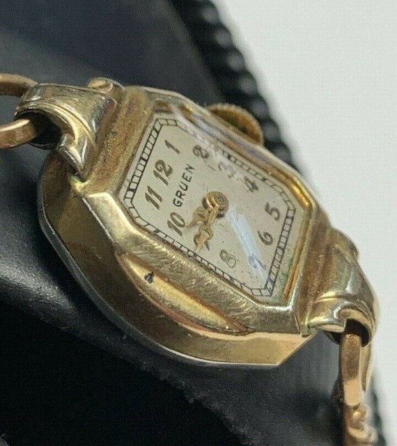 GRUEN WATCH CO. KREULER 025 GOLD CONTENT 15 JEWELS 10K GOLD FILLED
