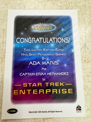 Ada Maris Women of Star Trek Art Images Enterprise Autograph