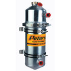 Peterson Dry Sump Oil Tank 1.5 Gal (5.70 L), Dual Scavenge Inlet, 15.5" H X 6" O