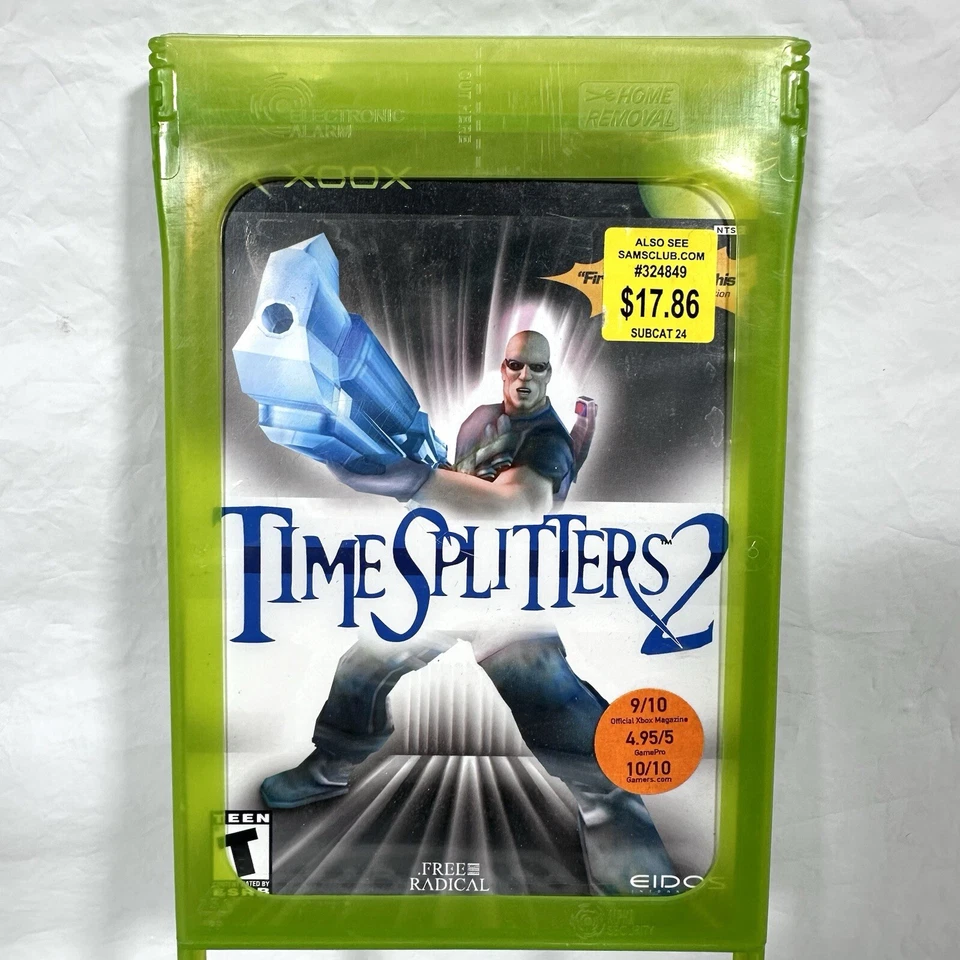 XBOX  TIME SPLITTERS 2 Free Radical Edios Still Original Seal New! - Image 4 of 4