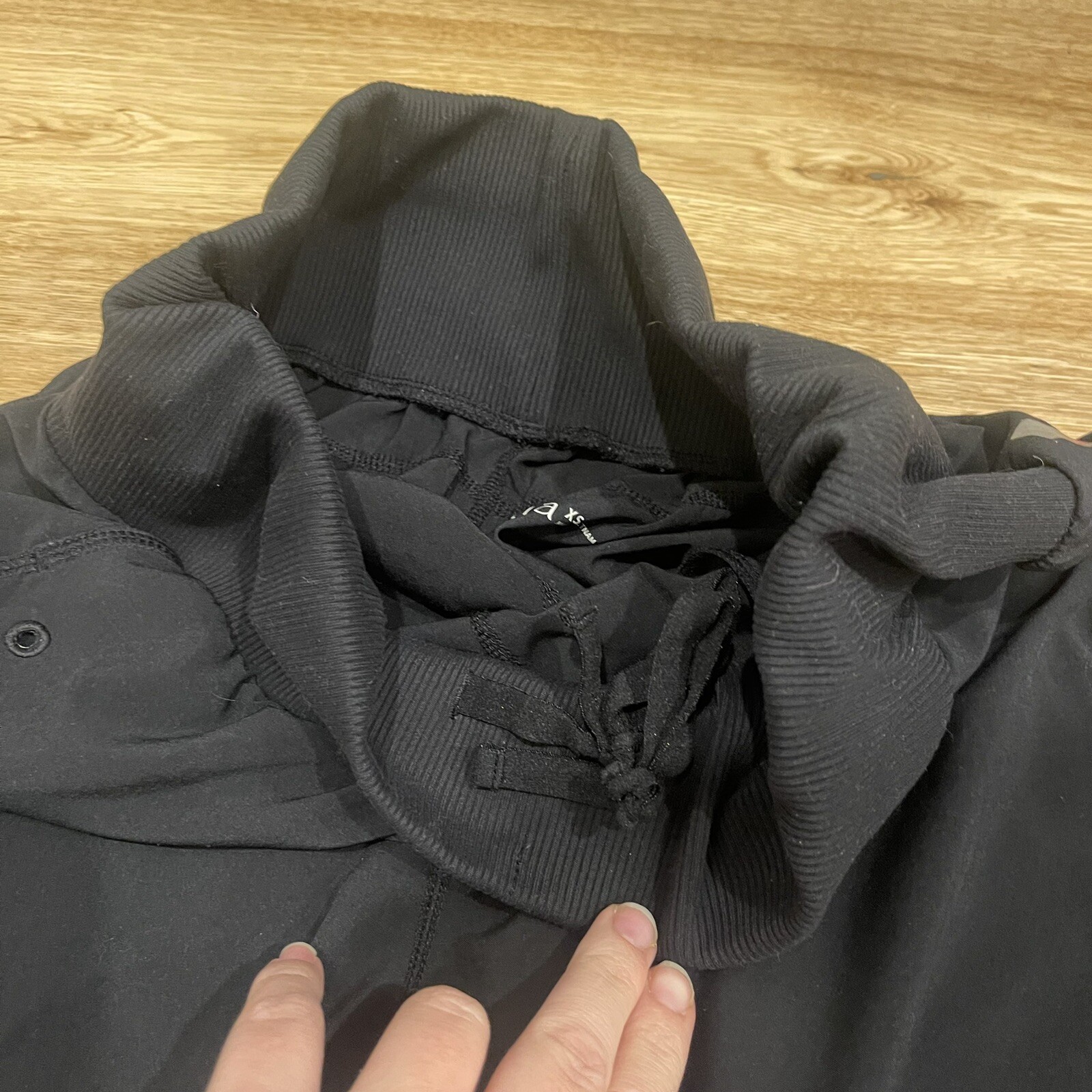 Zella Women's Regular Solid Black Cinched Athleti… - image 5