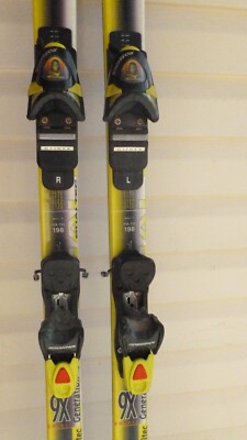 Rossignol Dualtec Generation Downhill Snow Skis with Rossignol Dualtec Generation Downhill Snow Skis with