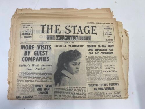 The Stage and Television Today Magazines 1959 Multiple dates available - Picture 14 of 47