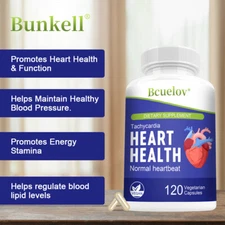 Heart Health Improve Energy Endurance Help Regulate Blood Lipids 30-120 Capsule