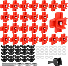 Chicken Water Nipples, 15 Pcs Horizontal Poultry Automatic Waterer Nipples for B