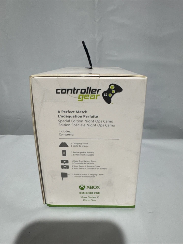 XBOX Controller Gear Universal Xbox Pro Charging Stand Night Ops Camo Free S&H - Image 4 of 4