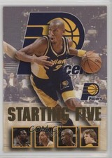1996 NBA Hoops Starting Five Reggie Miller Dale Davis Duane Ferrell #11 HOF 0t1