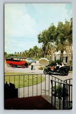 Palm Beach, FL-Florida, Jefferson Davis Colonial Mansion Vintage Postcard