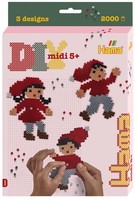 Hama Perlen 3450 BüGelperlen Weihnachtsspaß, Geschenkpackung Mit Ca. 2.000 Midi-