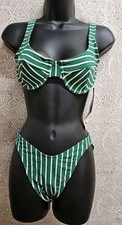 Vtg Late 1980's  1990's Kiarah Retro Women's Swimsuit New w/ Tags Size S