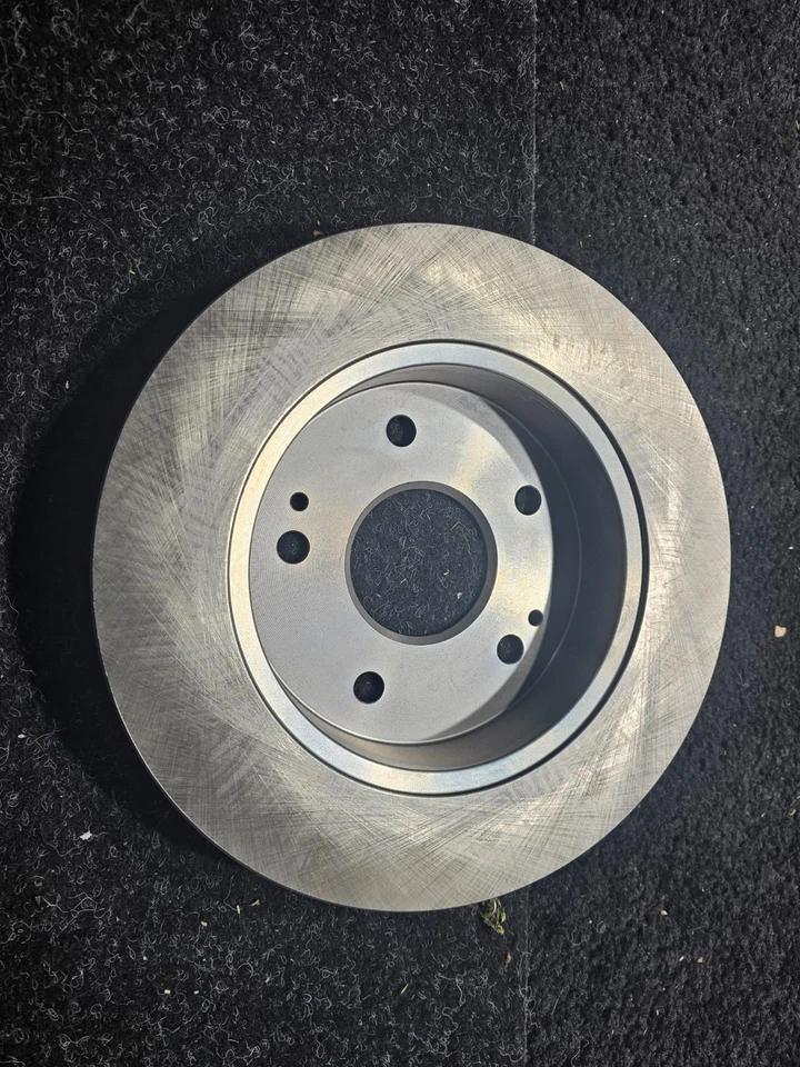 (CANTIDAD 2) Rotor de freno recubierto ventilado trasero para Honda Prelude 1997-2001 YH145159P Foto 4 de 4