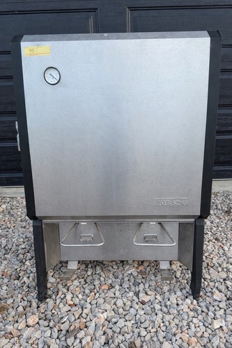 Silver King Prince Commercial Double Beverage Cooler Milk Dispenser SK12MAJ