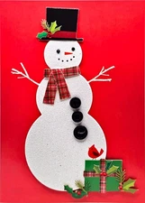 3D Christmas Cards – Handmade – Self-Sealing Envelope – NEW – Fast Ship!